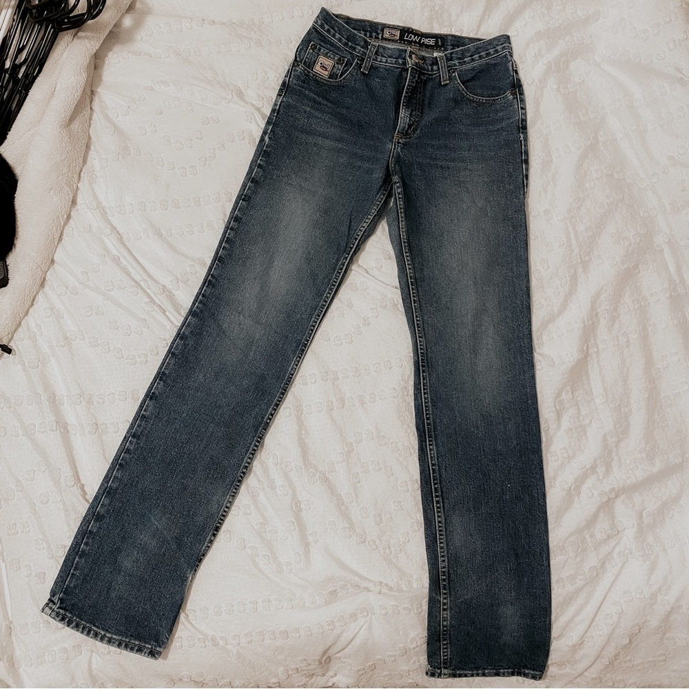 Cruel Girl women’s TALL low rise slim denim jeans. Size 9 Extra Long